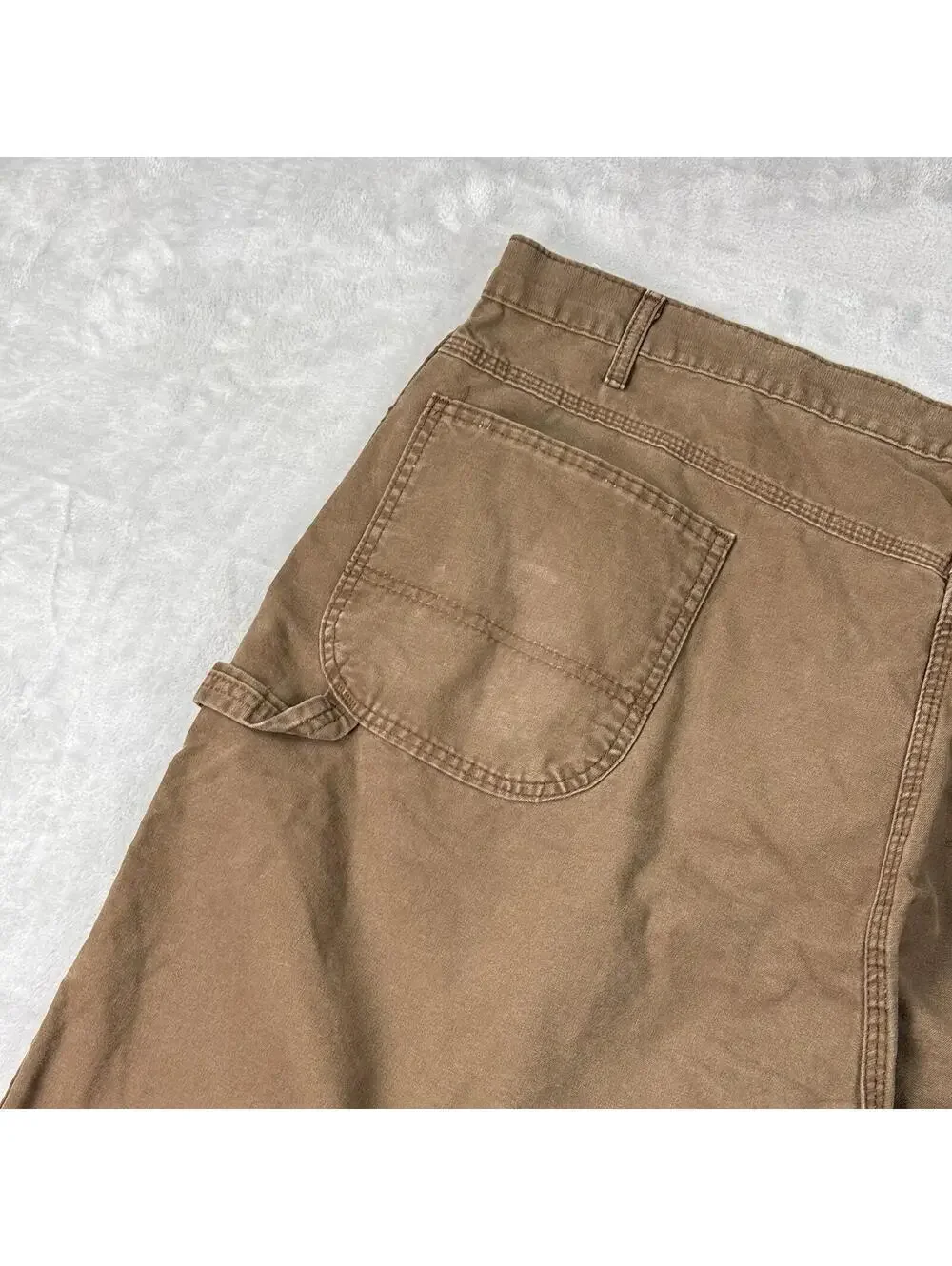 Dickies Carpenter Shorts Brown Workwear Utility Loose Fit Mens W46 Skate Casual